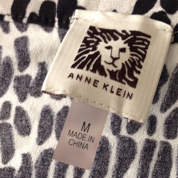 Anne Klein print blouse - Picture 4 of 4